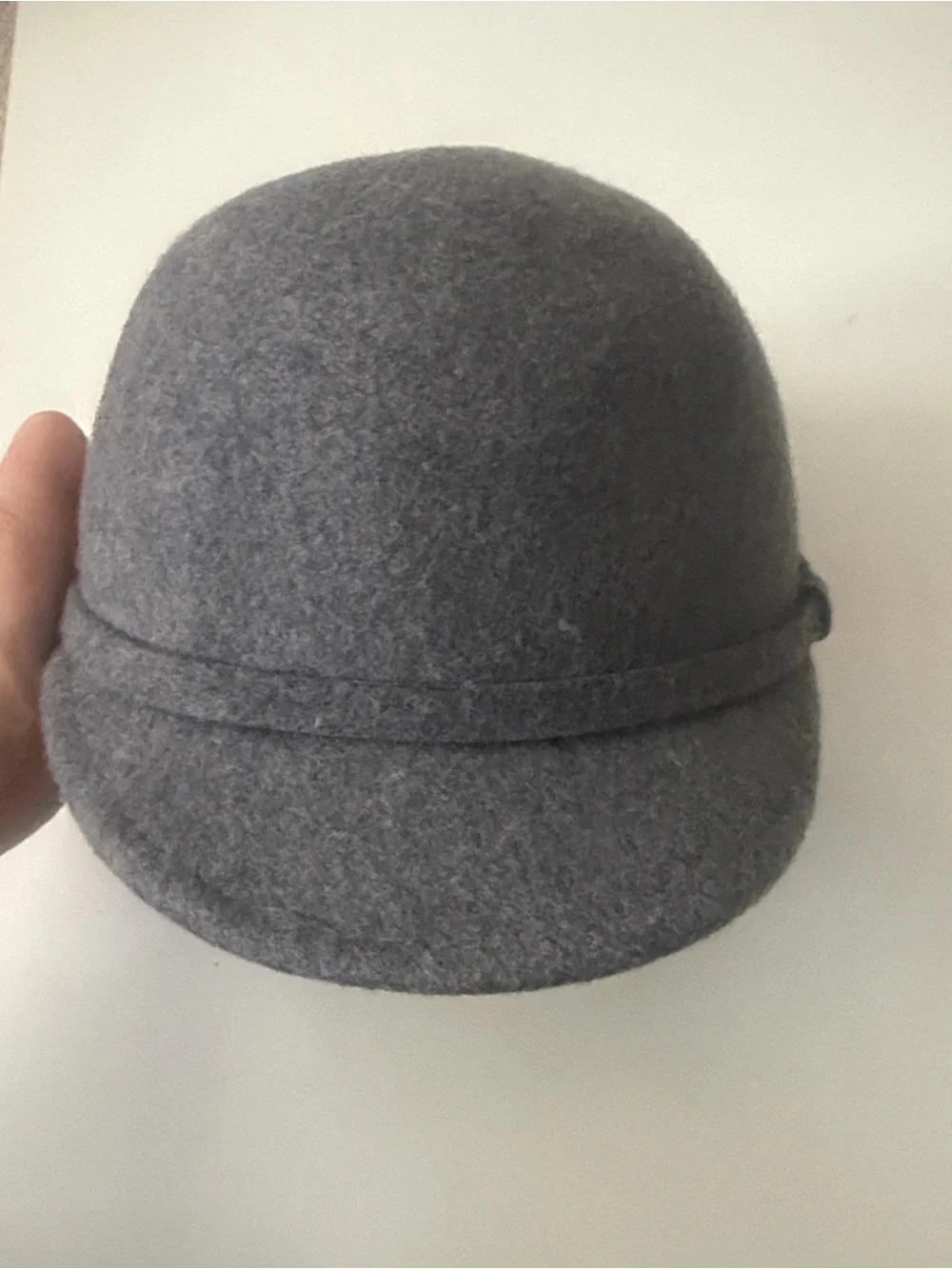 Jacadi Dark Gray Felt Hat with Brim